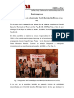 Boletín de Prensa CEM-26-05-2014