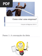 Como Criar Uma Empresa