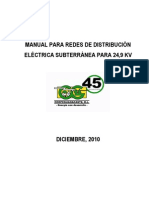 Manual Redes de Distribucion Subterranea 2010
