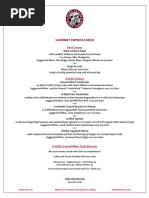 Download Gourmet Lunch Menu by Napa Valley Wine Train SN22631250 doc pdf
