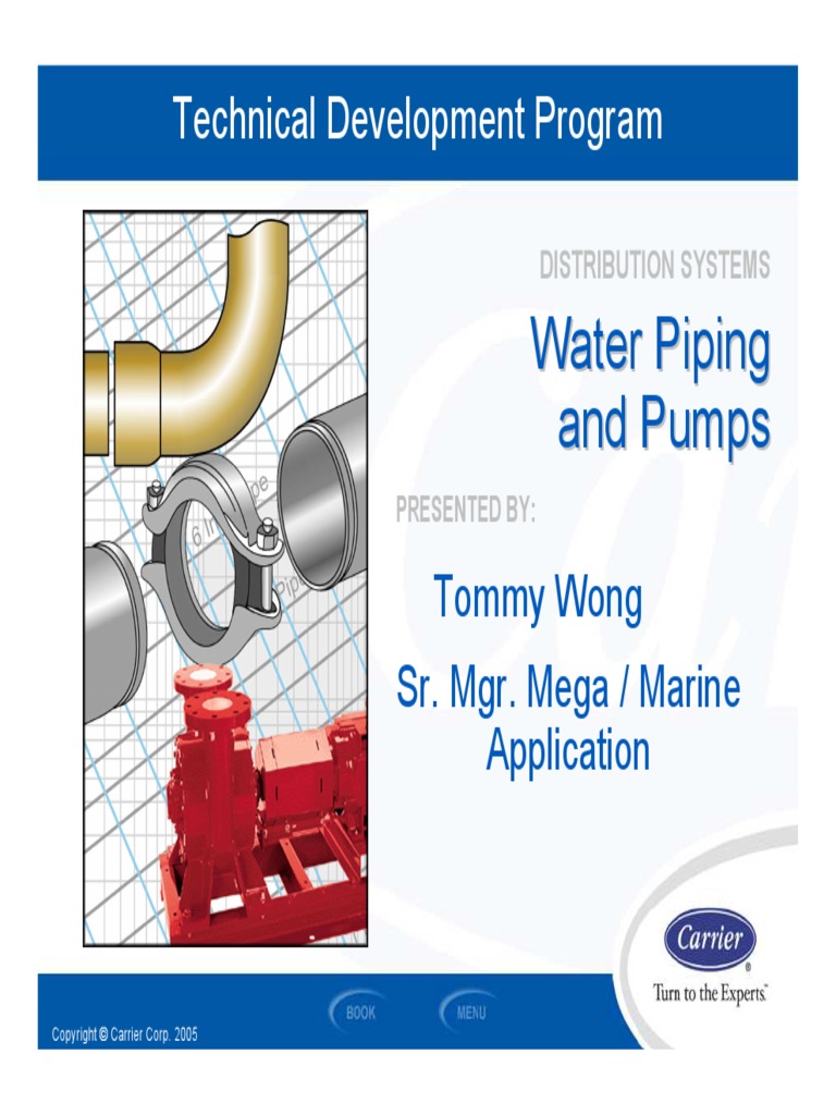 Chilled Water System | PDF | Valve | Pump