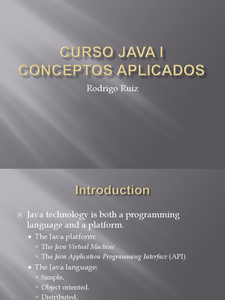 Curso Java | PDF | Application Programming Interface | Class (Computer ...