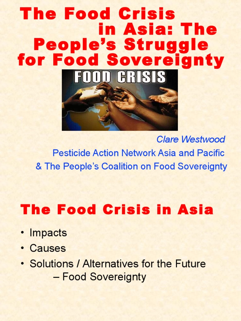 Impact of Food Crisis in Asia (CW) | PDF | Green Revolution | Agriculture