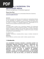 Cazadores y Recolectores