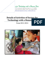 details of activities of society for technology with a human face 20142