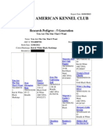 Akc Research Pedigree - 5 Generation Vinnies