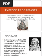 EMPÉDOCLES DE AKRAGAS