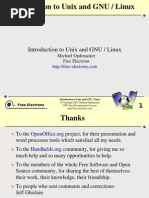 Unix Linux Introduction