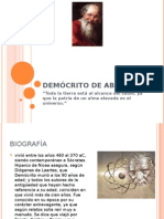 DEMÓCRITO DE ABDERA