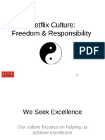 Netflix Culture: Freedom & Responsibility