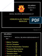 Tingkatan 4 Bab-1: Kemunculan Tamadun Awal Manusia