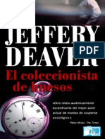 El Coleccionista de Huesos Jeffery Deaver