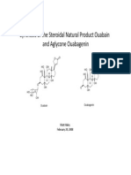 Synthesis of The Steroidal Natural Product Ouabain and Aglycone Ouabagenin and Aglycone Ouabagenin