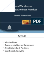 DWH Architecture Best Practicies