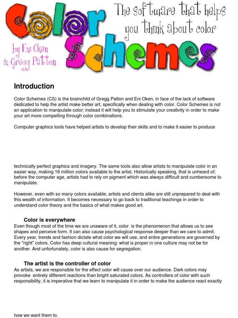 Color Scheme 3 | PDF
