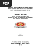 Download Tugas Akhir PDAM Politeknik Raflesia by ZianYudistira SN226342158 doc pdf