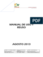 Manual de Uso y Rehuso 2013
