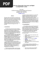 Download eLearning Interactive Hypermedia Neuroscience and Digital Learning Module Creation by jalam SN2263579 doc pdf