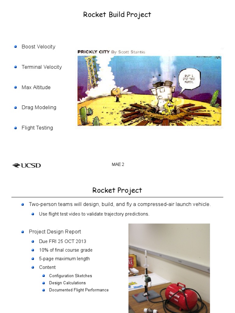Rocket Build Project: Boost Velocity | PDF | Drag (Physics) | Rocket