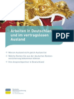 Arbeiten in Deutschland Und Vertragslosen Ausland