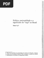 FRY, Peter. Política, Nacionalidade e o Significado de 'Raça' No Brasil