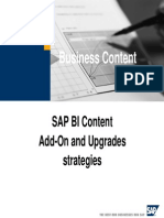 SAP BI Content Add_On and Upgrades Strategies