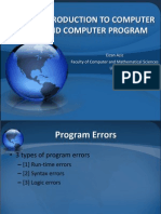Topic 1: Introduction To Computer System and Computer Program