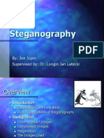 Steganography: By: Joe Jupin Supervised By: Dr. Longin Jan Latecki