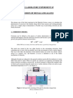 Corrosion of Metals and Alloys