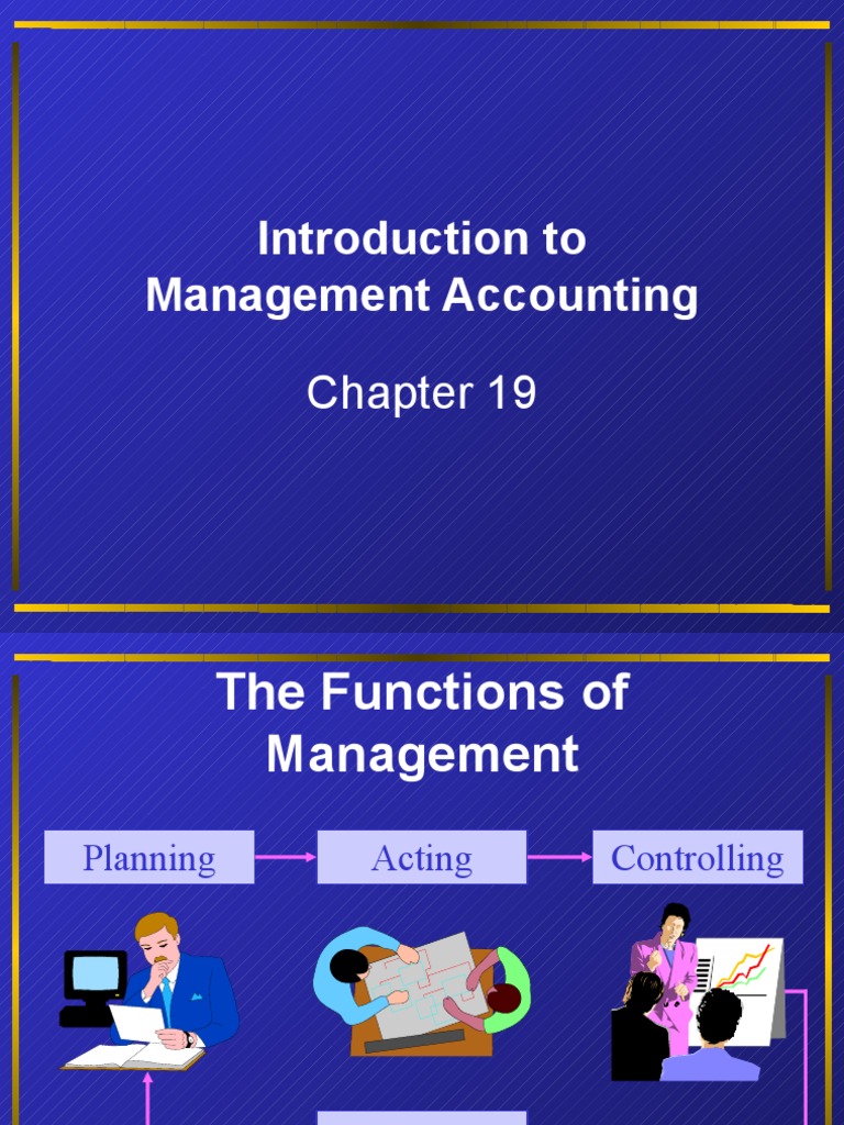 Managerial Accounting Overview | PDF
