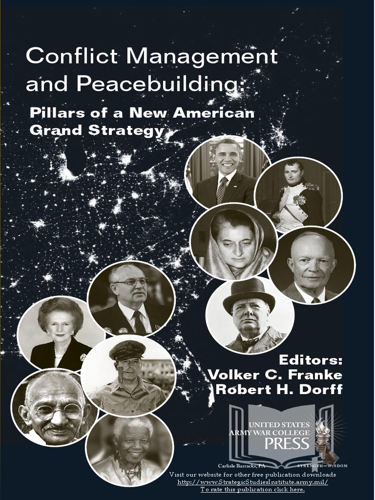 Conflict Management and Peace Building | PDF | Strategic Studies ...