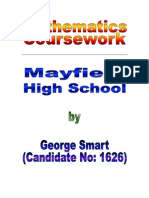 Maths Coursework - Mayfield School