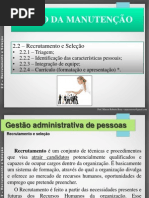 Gestão Da Manutenção_aula 2.2_Recrutamento e Seleção