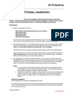 Speaking Part 2 - PPF Strategy PDF