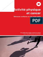 activite physique et cancer