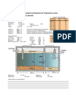 Diseño Tanque Séptico y Humedal