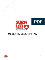 Memoria Descriptiva Suiza Lab - Actualizada PDF