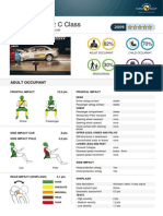 Mercedes C-Class EuroNCAP