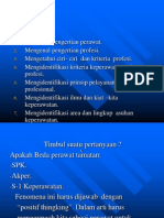 Pengertian Profesi Keperawatan