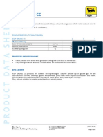 Characteristics (Typical Figures) Agip Grease CC 2 3 4 NLGI Consistency 2 3 4