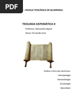 Análise Das Doutrinas