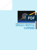 Single Crystal Sapphire: 006/002/0710 Printed in Japan 006997