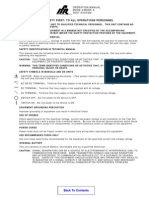 Safety First: To All Operations Personnel: Operation Manual Mode 4/mode S Test System