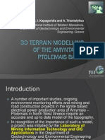 3D Terrain Modelling