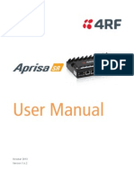 Aprisa SR User Manual 1.6.2