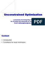 OP02-Uncontrained Optimization