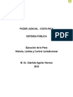 Ejecucion de La Pena. Historia, Limites y Control Por GABRIEL AGUILAR (480)