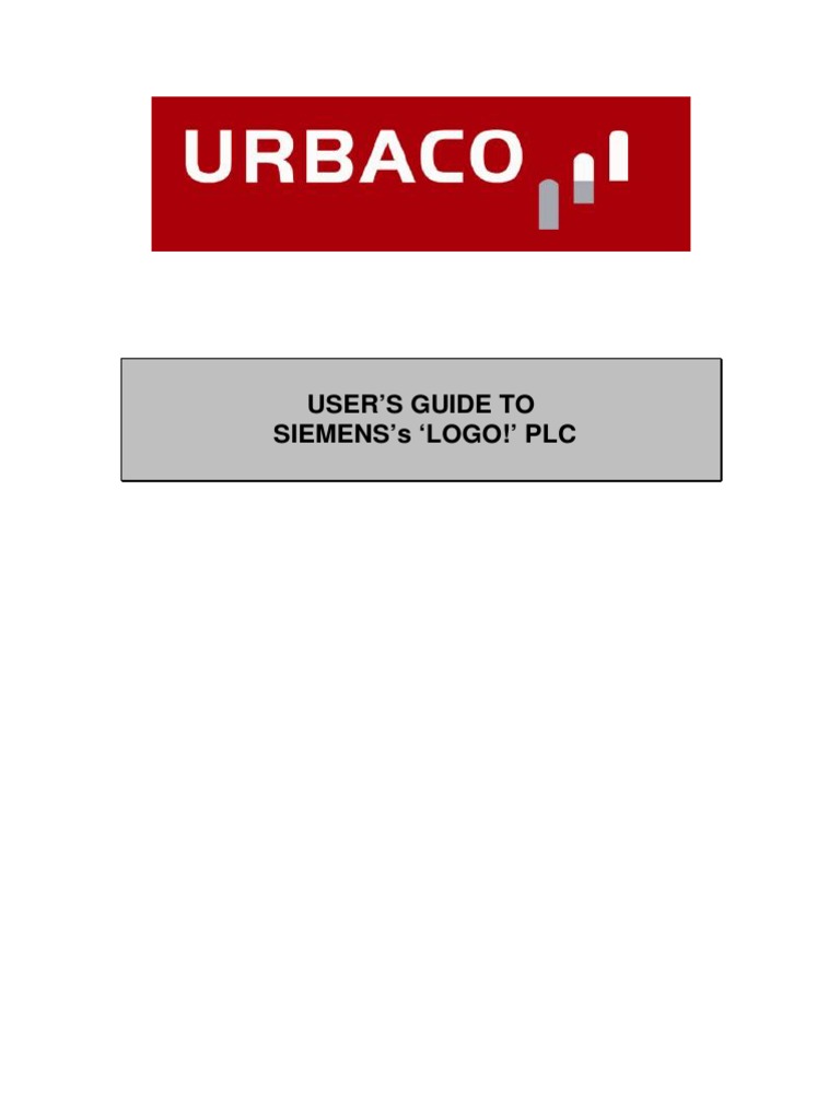 LOGO! - User's Guide | PDF