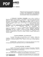 Modelo Termo Doação