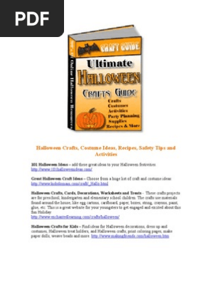 Great Halloween Craft Ideas